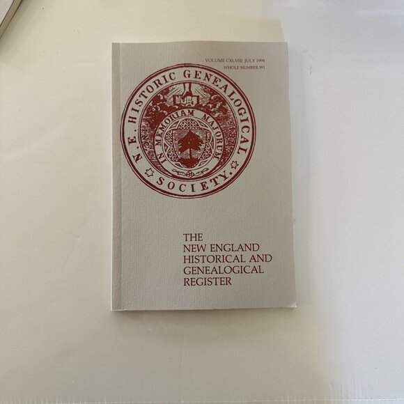 Set Of 5 The New England Historical And Genealogical Register Magazines - Picture 2 of 5